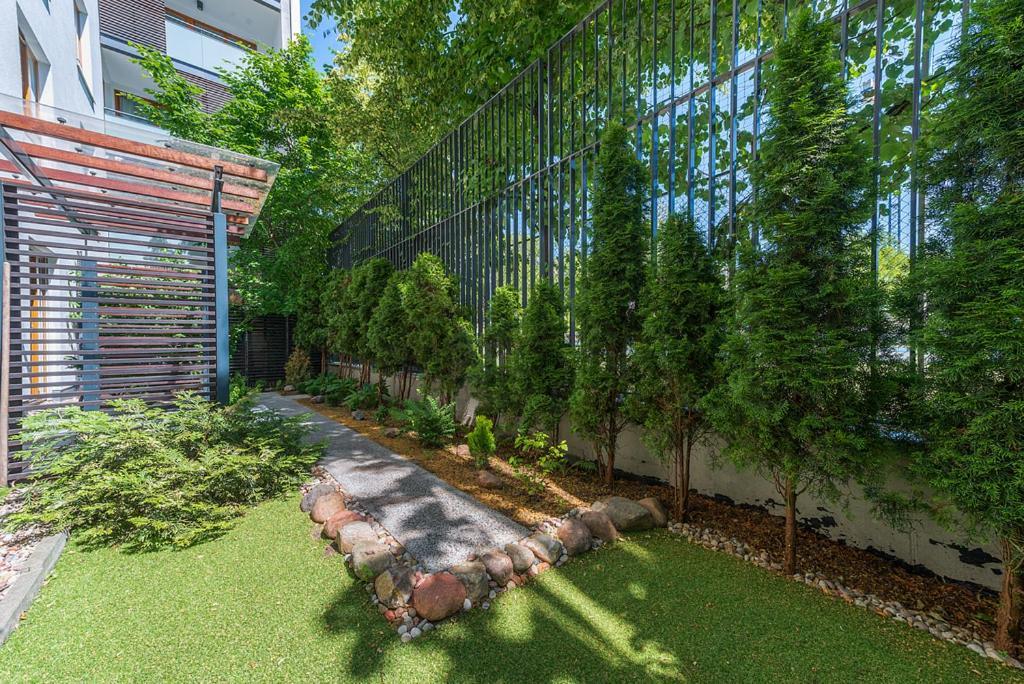 Apartment Powisle With Garage 华沙 外观 照片